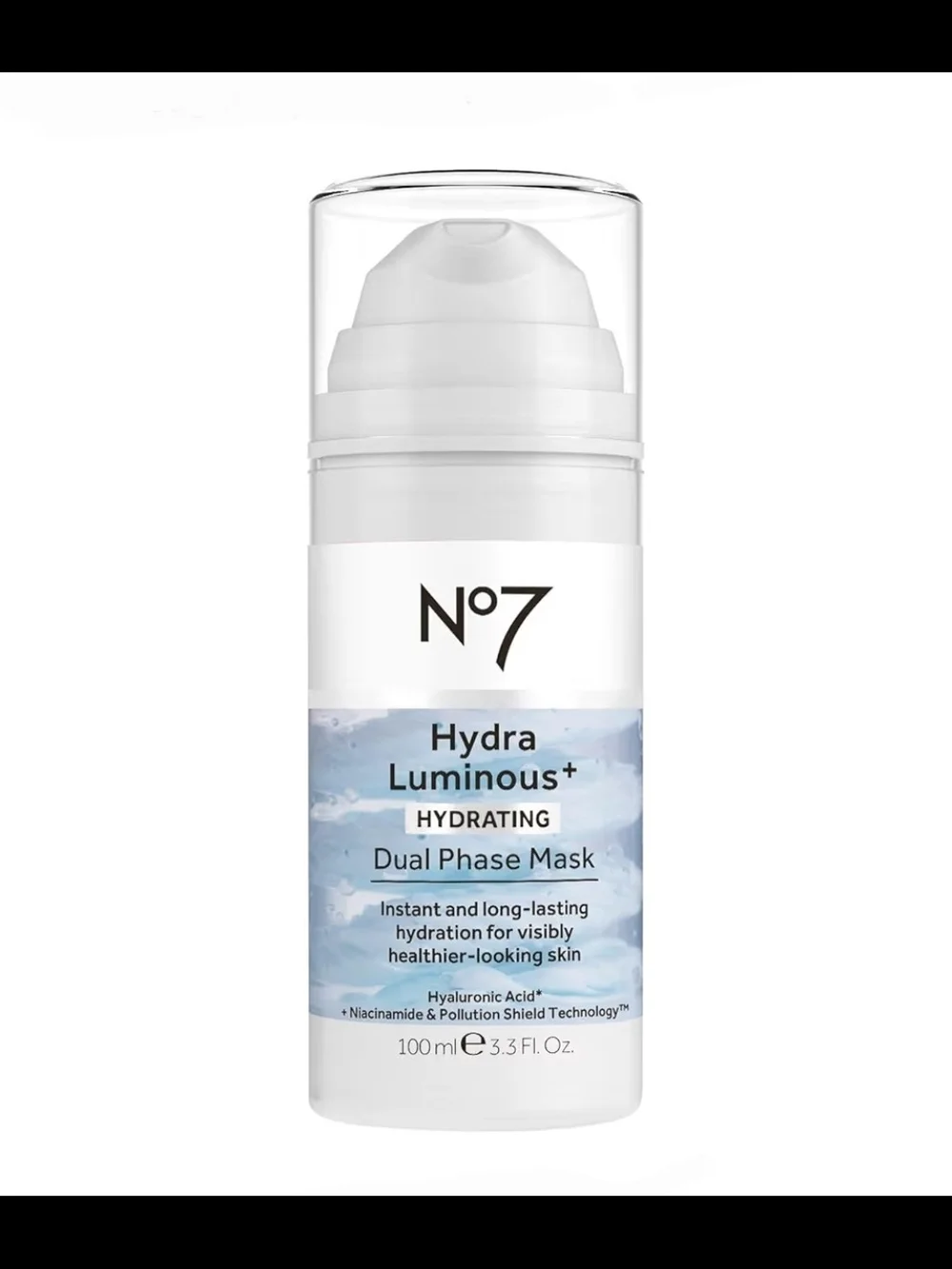 No7 HydraLuminous+ Dual Phase Hydrating Face Mask, 3.5 Fl Oz BNIB